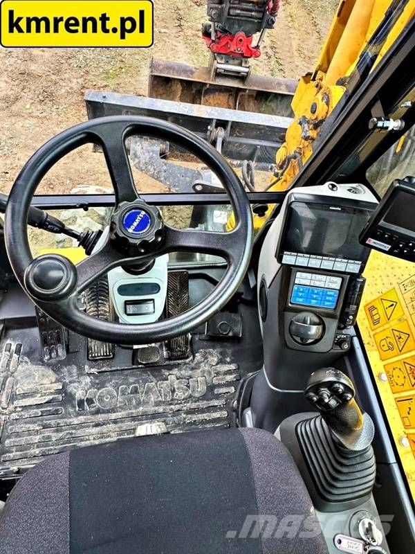 Komatsu PW 118 MR-8 KOPARKA KOŁOWA ROTOTILT 2021R | LIEBHE 휠 굴삭기