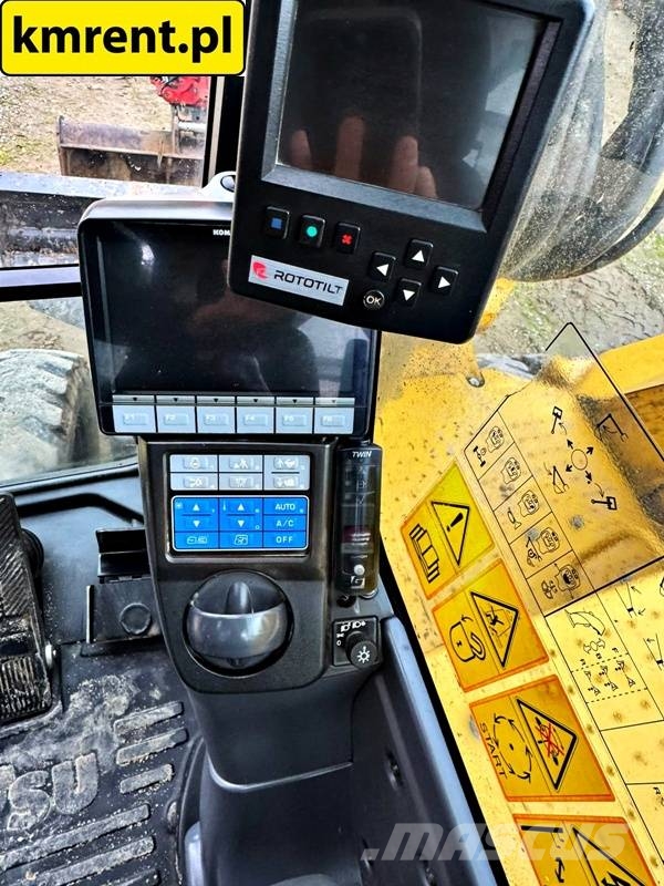 Komatsu PW 118 MR-8 KOPARKA KOŁOWA ROTOTILT 2021R | LIEBHE 휠 굴삭기