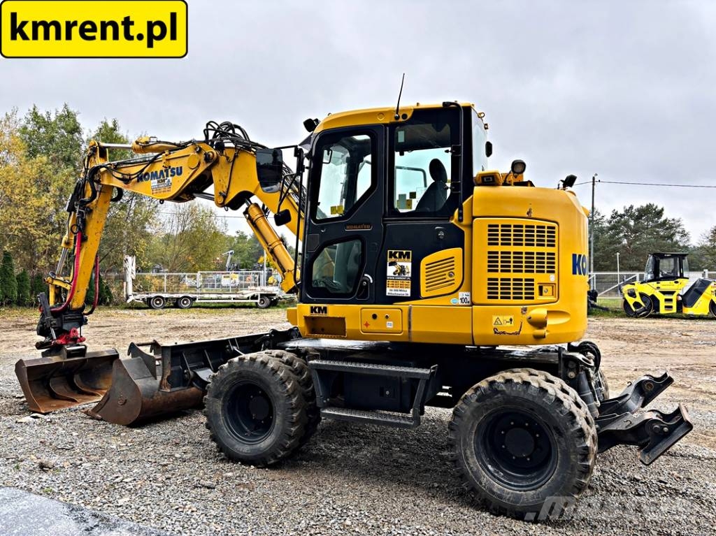 Komatsu PW 118 MR-8 KOPARKA KOŁOWA ROTOTILT 2021R | LIEBHE Ratasekskavaatorid