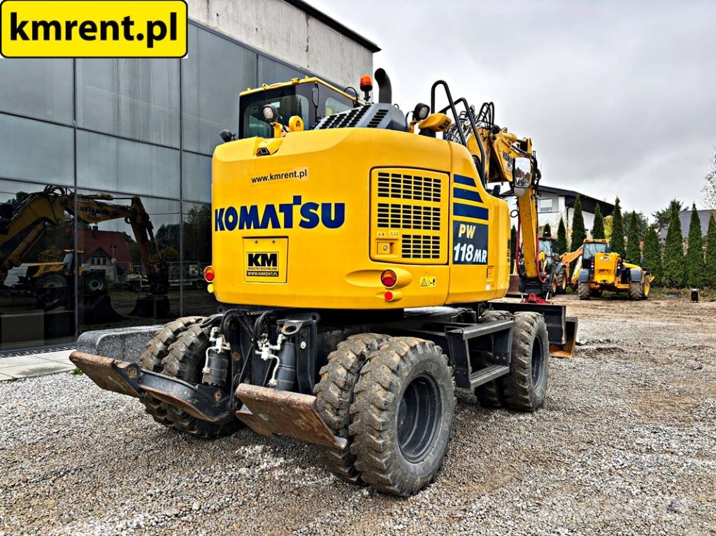 Komatsu PW 118 MR-8 KOPARKA KOŁOWA ROTOTILT 2021R | LIEBHE Ratasekskavaatorid