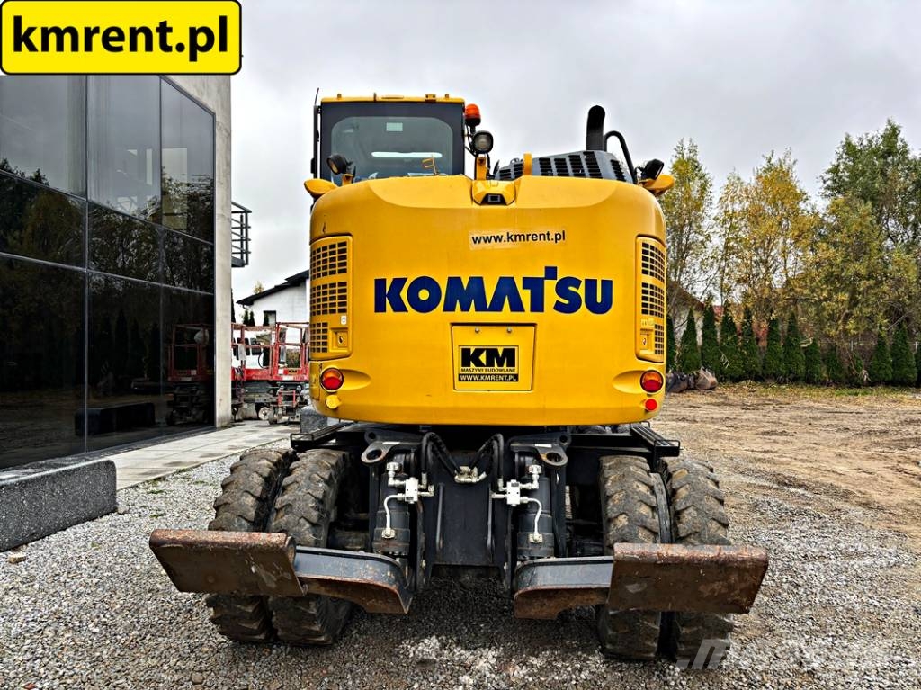 Komatsu PW 118 MR-8 KOPARKA KOŁOWA ROTOTILT 2021R | LIEBHE Ratasekskavaatorid