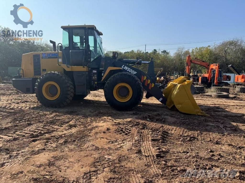 XCMG LW500F Gumikerekes homlokrakodók