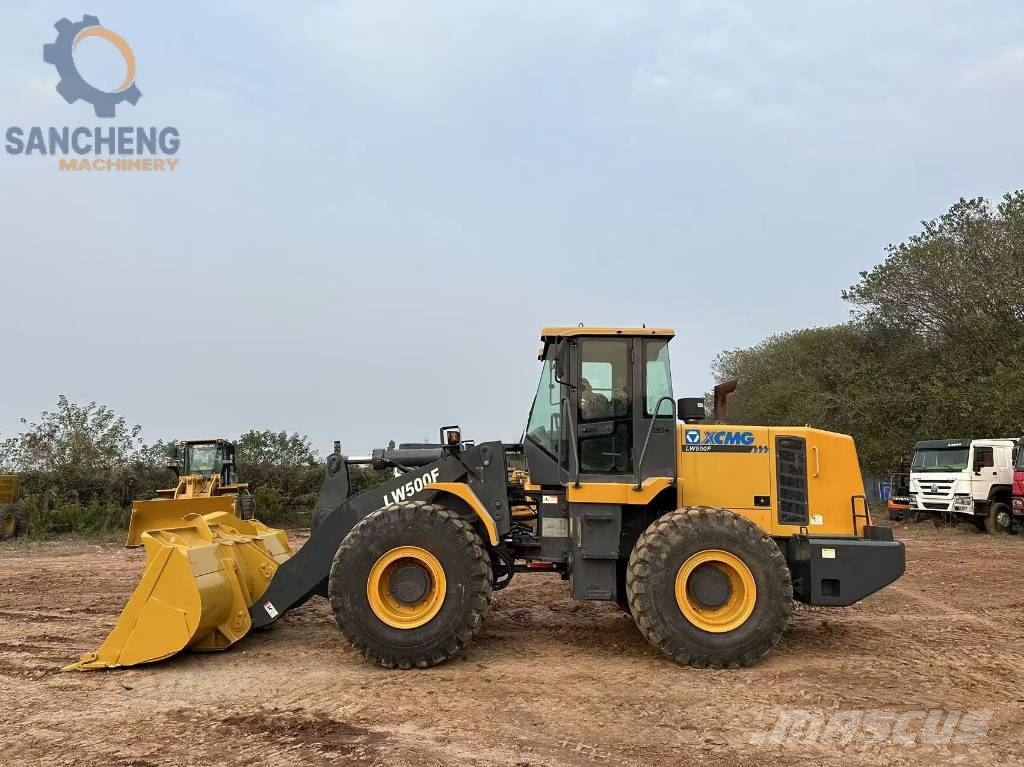 XCMG LW500F Gumikerekes homlokrakodók