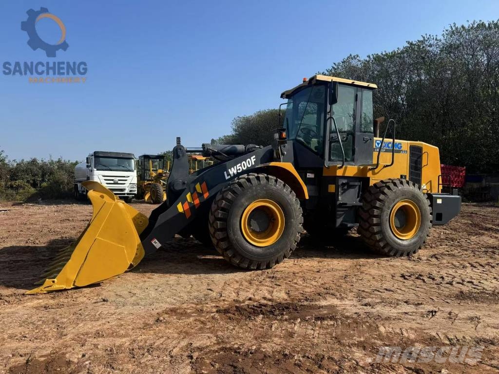 XCMG LW500F Gumikerekes homlokrakodók