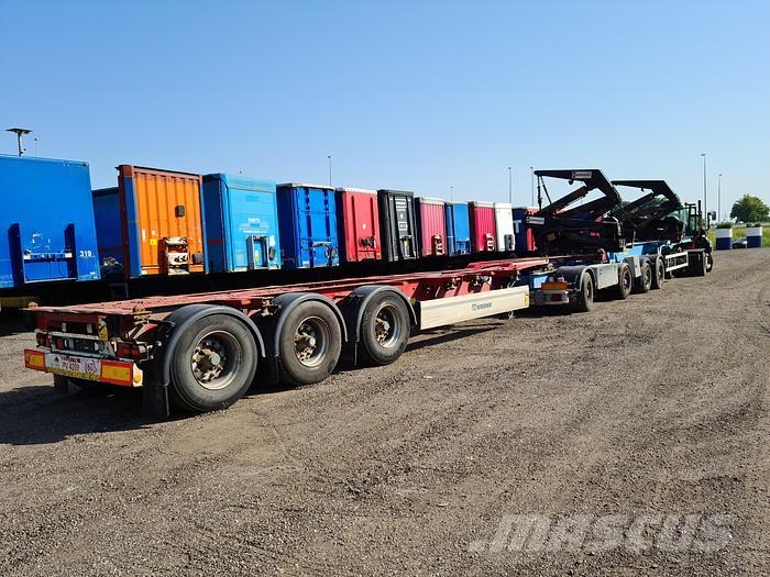 Hammar 195D SIDELOADER 4 AXLE 2E TRAILER CONNECTION 36 TO Sideloader semi-trailers