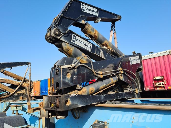 Hammar 195D SIDELOADER 4 AXLE 2E TRAILER CONNECTION 36 TO Sideloader semi-trailers