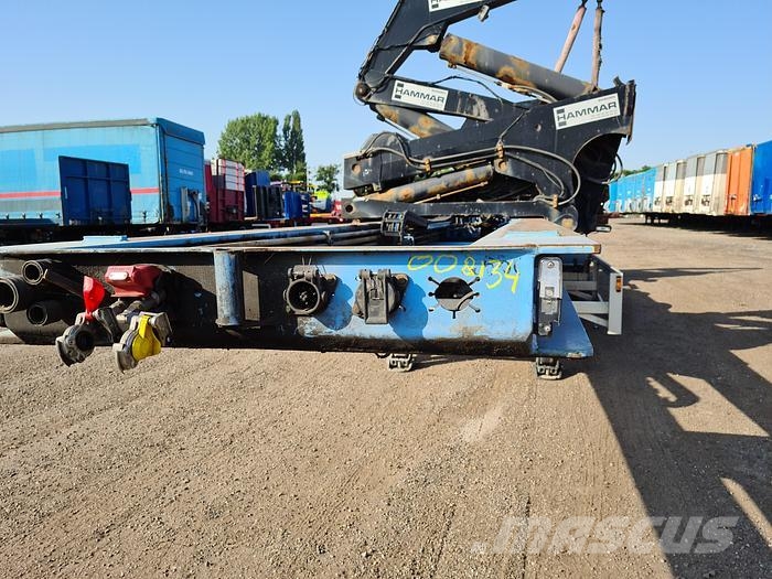 Hammar 195D SIDELOADER 4 AXLE 2E TRAILER CONNECTION 36 TO Sideloader semi-trailers
