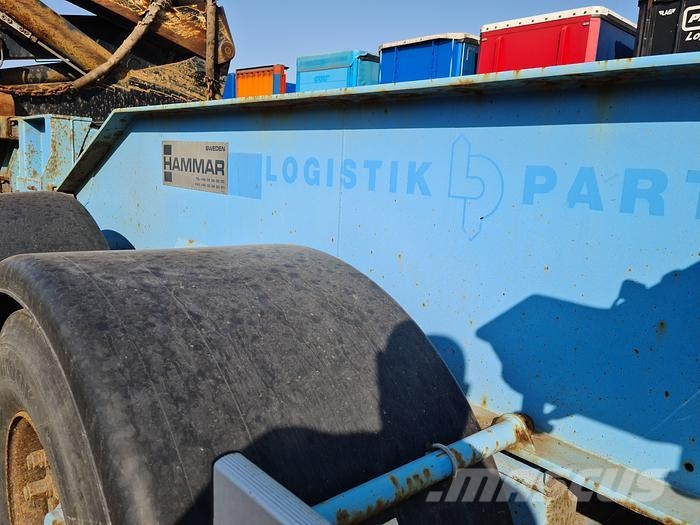 Hammar 195D SIDELOADER 4 AXLE 2E TRAILER CONNECTION 36 TO Sideloader semi-trailers