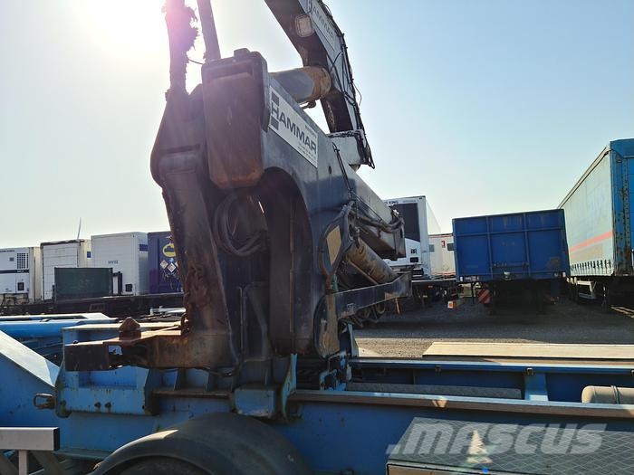 Hammar 195D SIDELOADER 4 AXLE 2E TRAILER CONNECTION 36 TO Sideloader semi-trailers