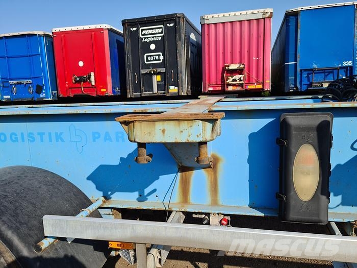 Hammar 195D SIDELOADER 4 AXLE 2E TRAILER CONNECTION 36 TO Sideloader semi-trailers