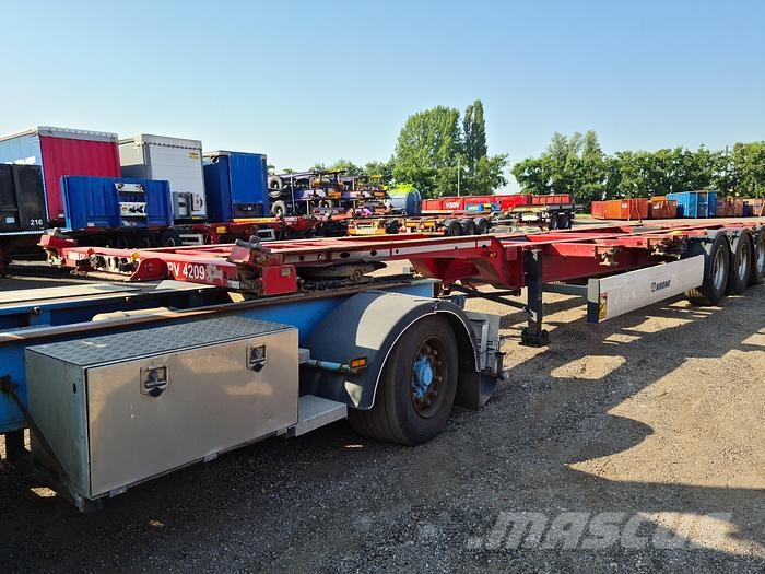 Hammar 195D SIDELOADER 4 AXLE 2E TRAILER CONNECTION 36 TO Sideloader semi-trailers
