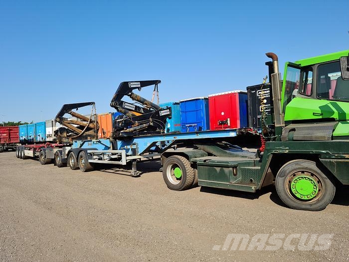 Hammar 195D SIDELOADER 4 AXLE 2E TRAILER CONNECTION 36 TO Sideloader semi-trailers