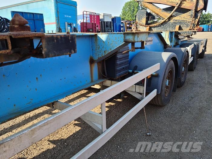 Hammar 195D SIDELOADER 4 AXLE 2E TRAILER CONNECTION 36 TO Sideloader semi-trailers