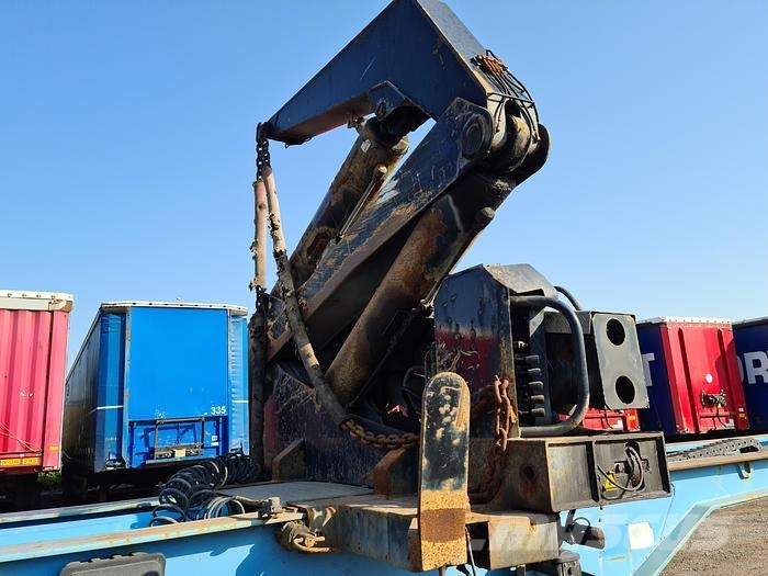 Hammar 195D SIDELOADER 4 AXLE 2E TRAILER CONNECTION 36 TO Sideloader semi-trailers