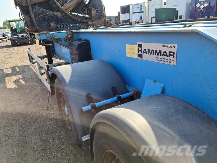 Hammar 195D SIDELOADER 4 AXLE 2E TRAILER CONNECTION 36 TO Sideloader semi-trailers