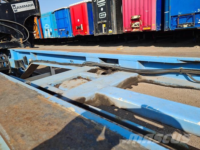 Hammar 195D SIDELOADER 4 AXLE 2E TRAILER CONNECTION 36 TO Sideloader semi-trailers