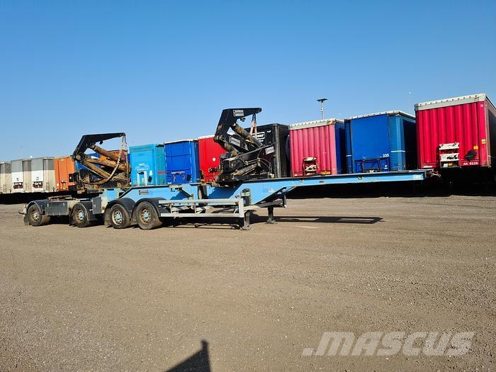 Hammar 195D SIDELOADER 4 AXLE 2E TRAILER CONNECTION 36 TO Sideloader semi-trailers