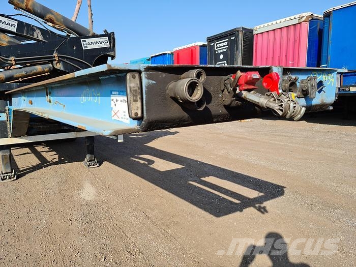 Hammar 195D SIDELOADER 4 AXLE 2E TRAILER CONNECTION 36 TO Sideloader semi-trailers