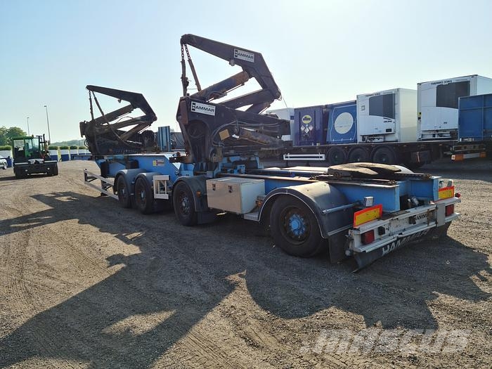 Hammar 195D SIDELOADER 4 AXLE 2E TRAILER CONNECTION 36 TO Sideloader semi-trailers