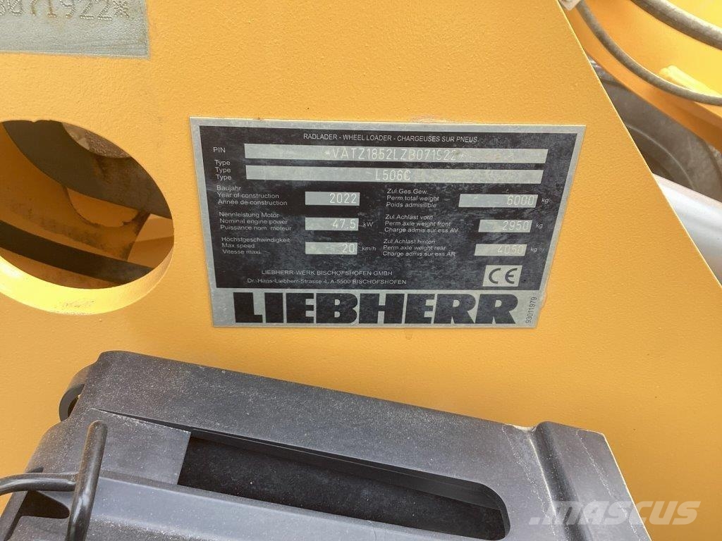 Liebherr L506 Compact Wielladers