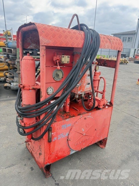 Rexroth stacja hydrauliczna z rolkami do relokacji 240 ton Hydraulik