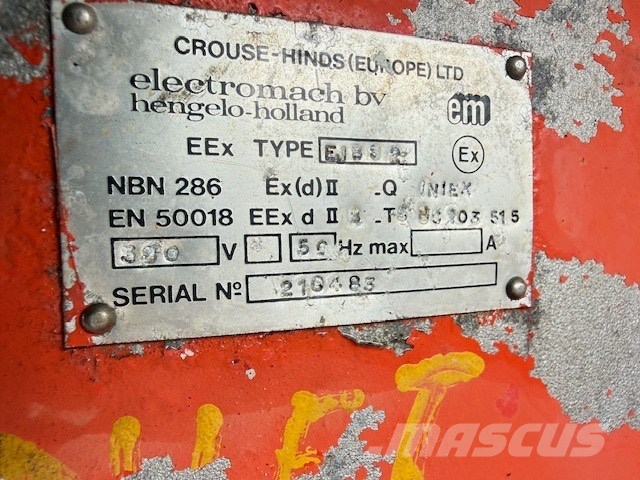 Rexroth stacja hydrauliczna z rolkami do relokacji 240 ton Hydraulik