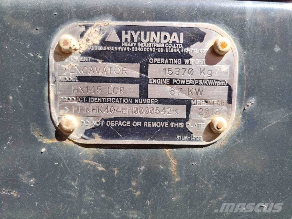 Hyundai HX 145 LCR Raupenbagger