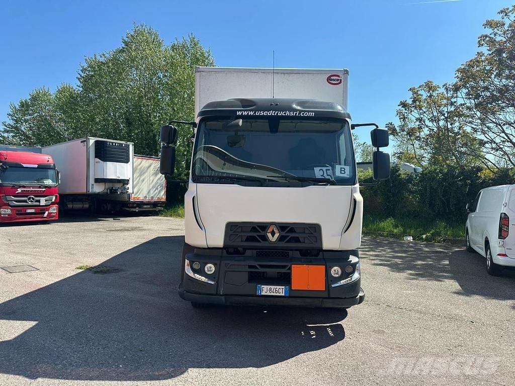 Renault D180.280 Camiones con caja de remolque