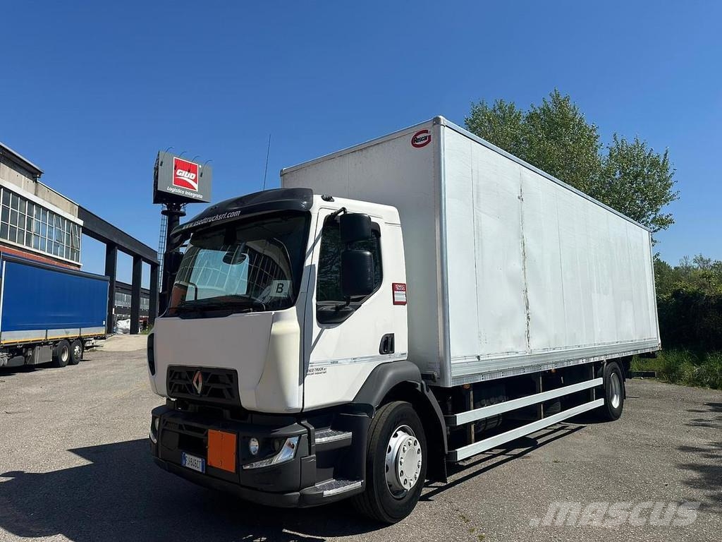 Renault D180.280 Camiones con caja de remolque