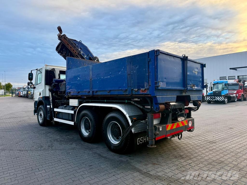 DAF CF 85.510 6x4 + AMCO VEBA 933-8S - 8x Hydraulisch Vrachtwagen met containersysteem