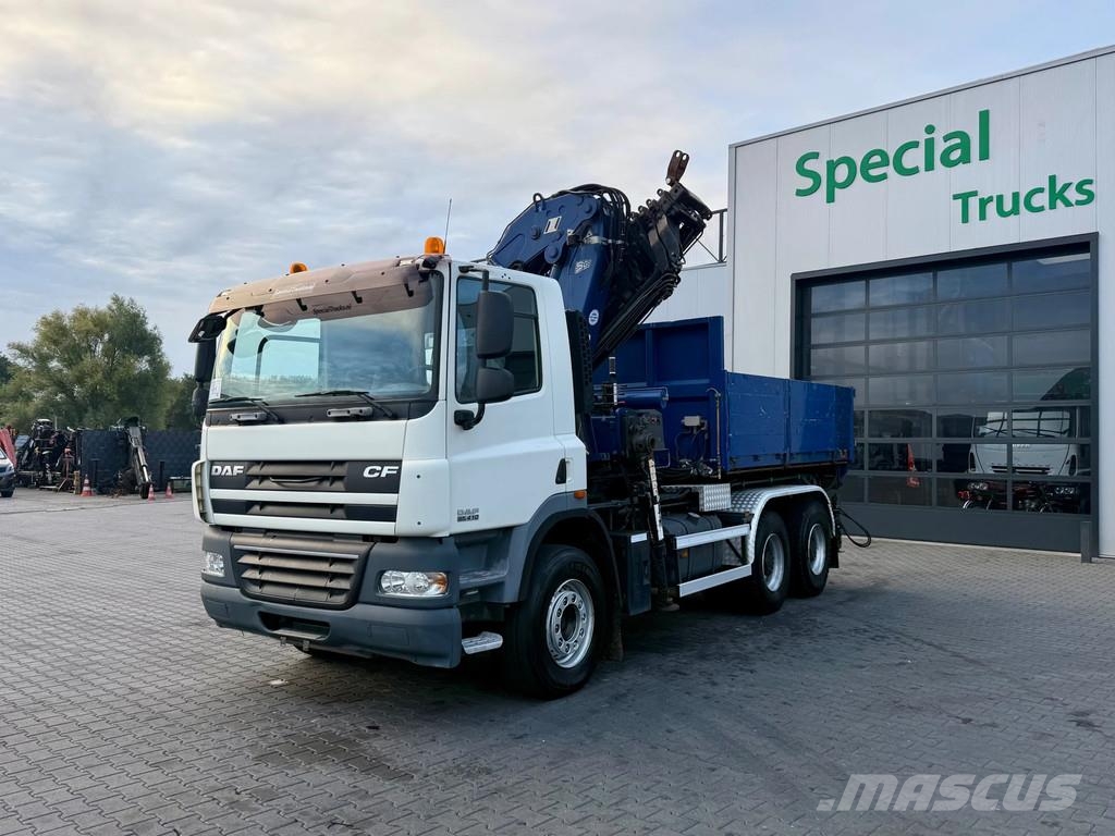 DAF CF 85.510 6x4 + AMCO VEBA 933-8S - 8x Hydraulisch Vrachtwagen met containersysteem