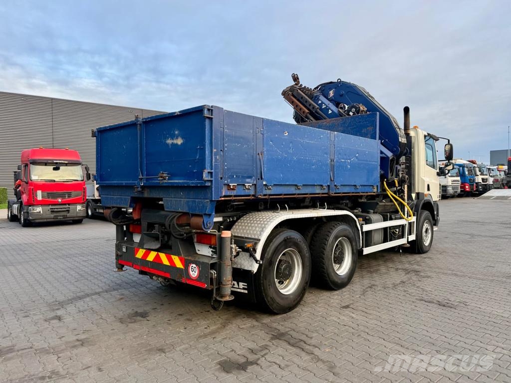 DAF CF 85.510 6x4 + AMCO VEBA 933-8S - 8x Hydraulisch Vrachtwagen met containersysteem