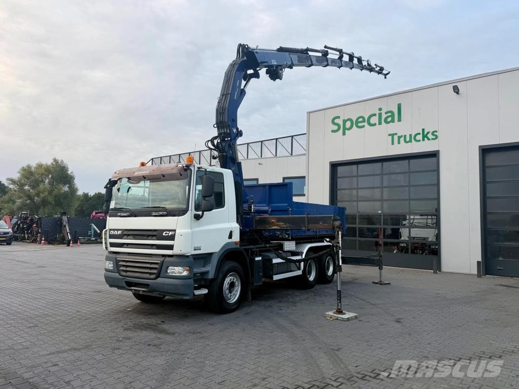 DAF CF 85.510 6x4 + AMCO VEBA 933-8S - 8x Hydraulisch Vrachtwagen met containersysteem