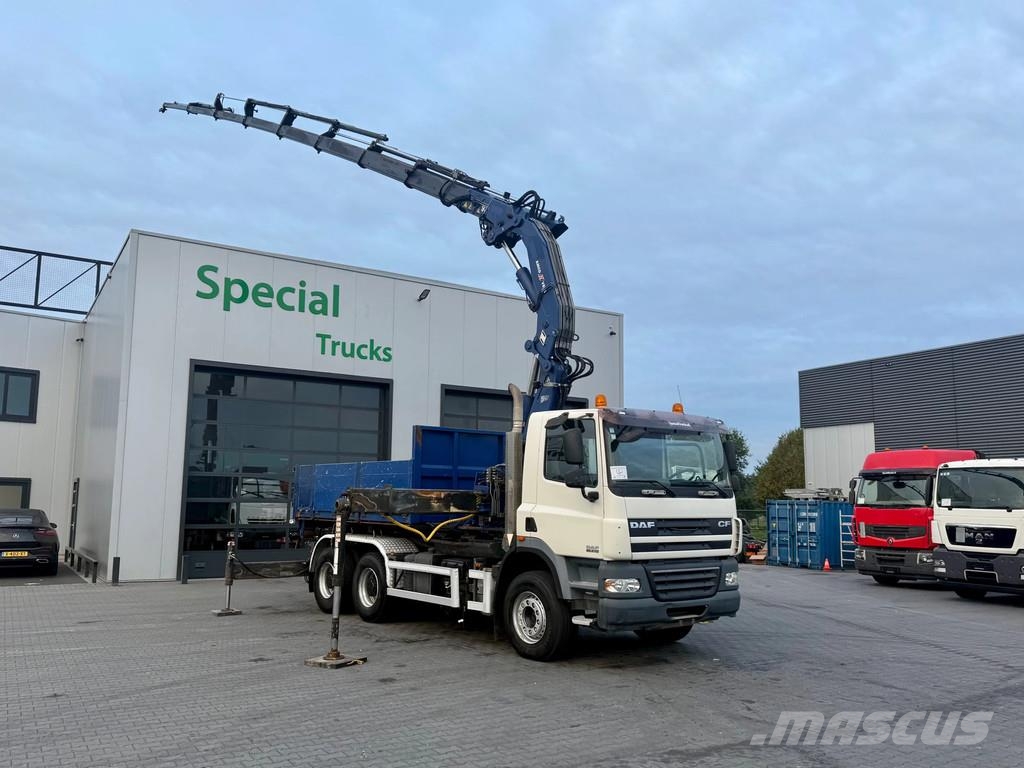 DAF CF 85.510 6x4 + AMCO VEBA 933-8S - 8x Hydraulisch Vrachtwagen met containersysteem