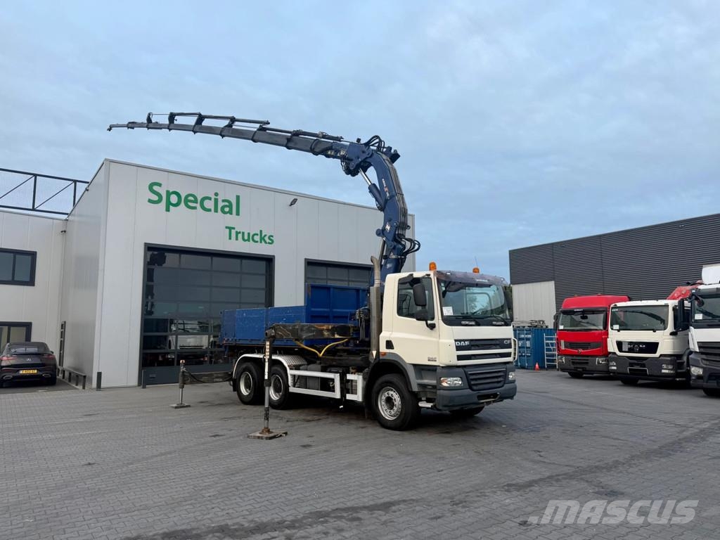 DAF CF 85.510 6x4 + AMCO VEBA 933-8S - 8x Hydraulisch Vrachtwagen met containersysteem