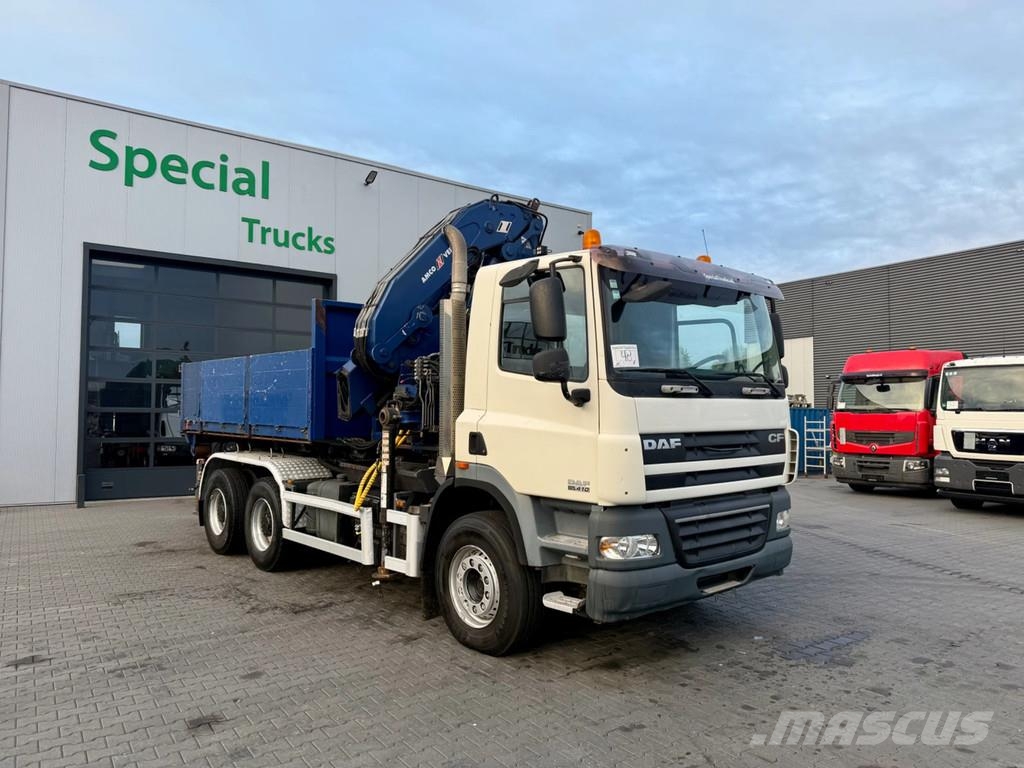 DAF CF 85.510 6x4 + AMCO VEBA 933-8S - 8x Hydraulisch Vrachtwagen met containersysteem