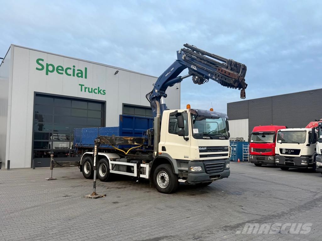 DAF CF 85.510 6x4 + AMCO VEBA 933-8S - 8x Hydraulisch Vrachtwagen met containersysteem
