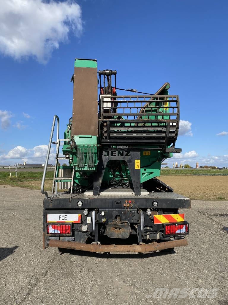 MAN TGS 26-500 6x6/JENZ HEM 583R endommagé Drobilice drva / čiperi