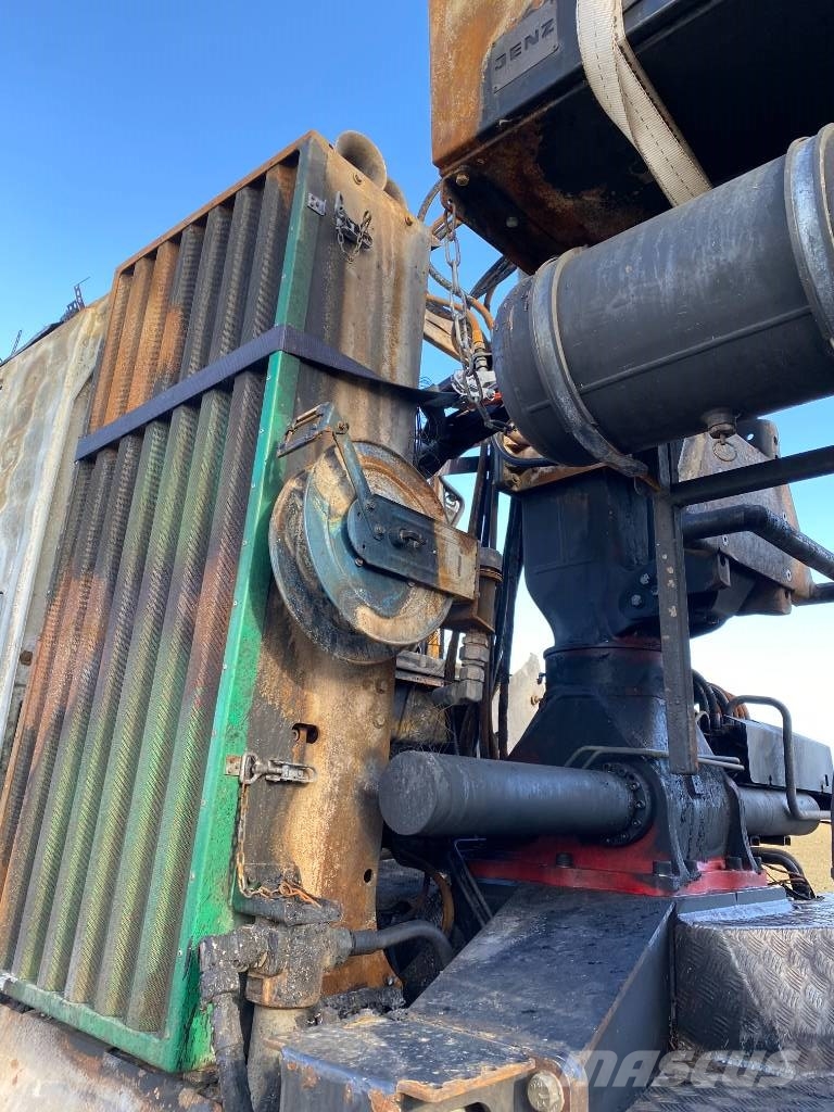 MAN TGS 26-500 6x6/JENZ HEM 583R endommagé Drobilice drva / čiperi