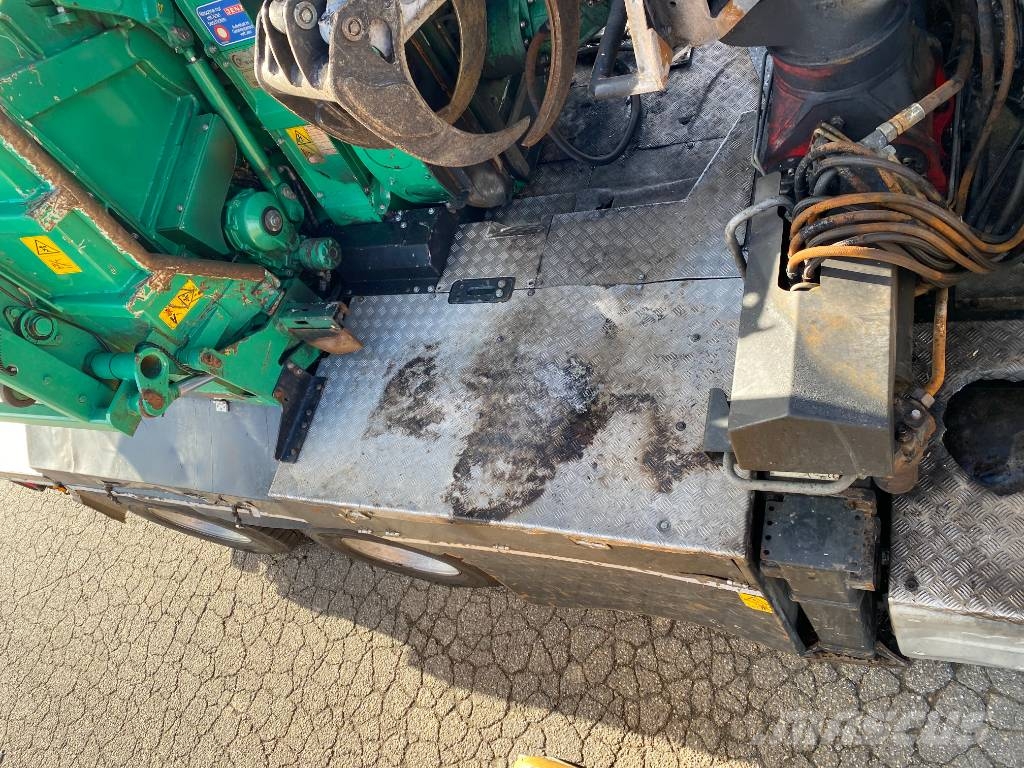 MAN TGS 26-500 6x6/JENZ HEM 583R endommagé Drobilice drva / čiperi
