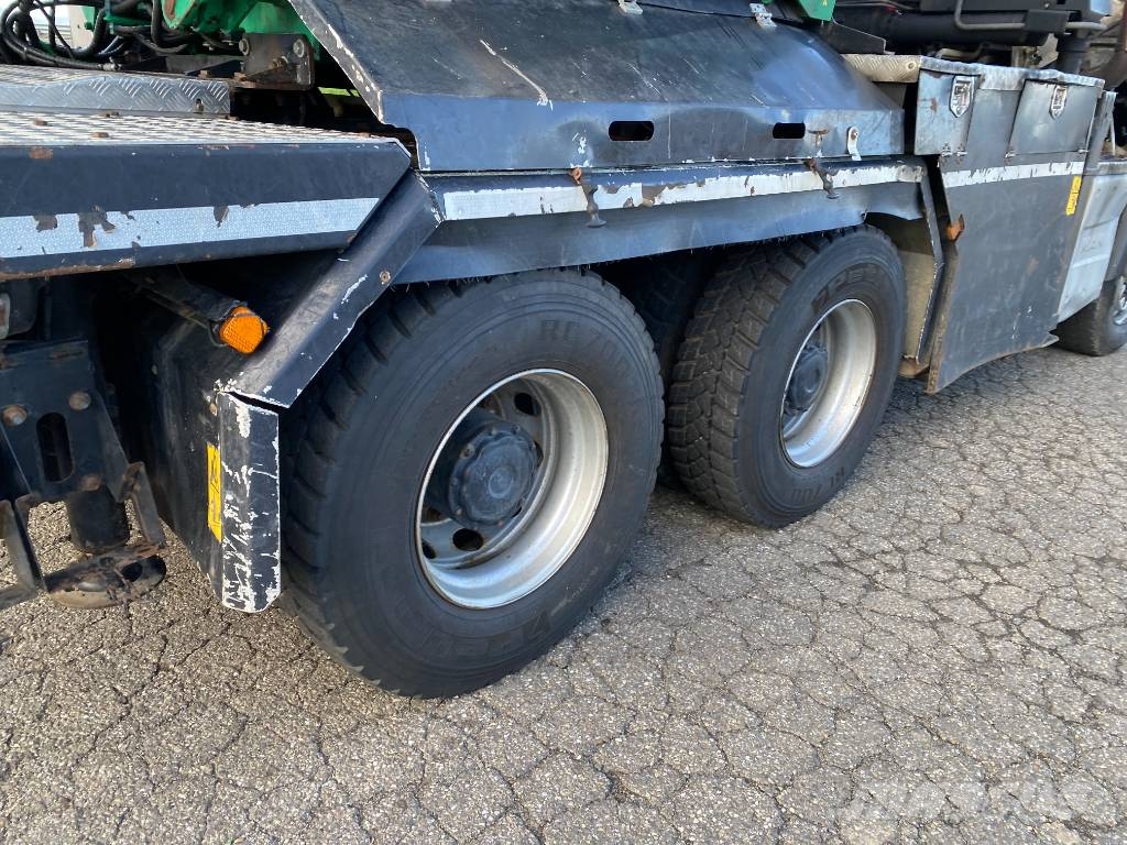 MAN TGS 26-500 6x6/JENZ HEM 583R endommagé Drobilice drva / čiperi
