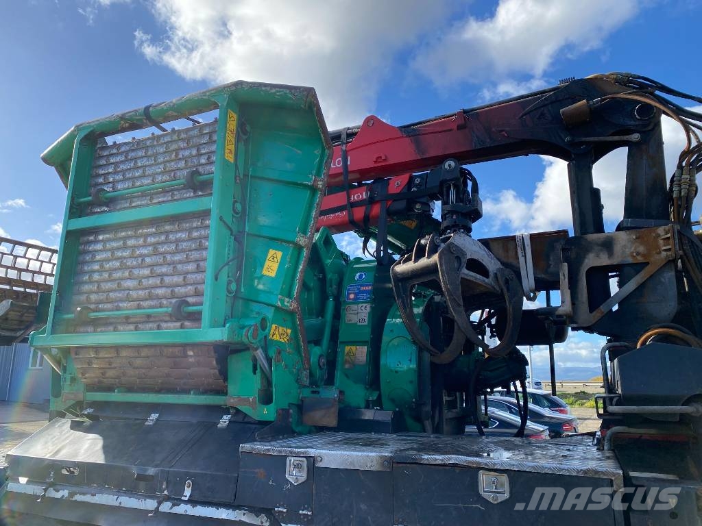 MAN TGS 26-500 6x6/JENZ HEM 583R endommagé Drobilice drva / čiperi