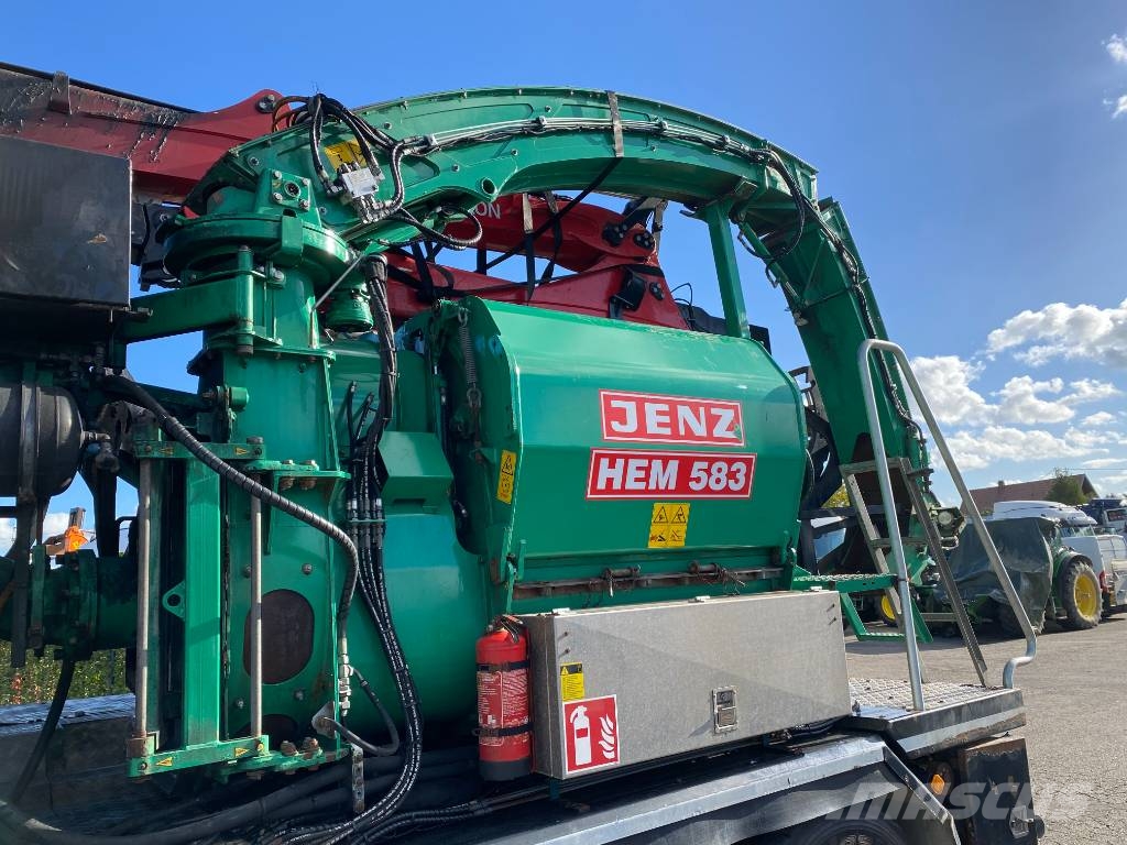 MAN TGS 26-500 6x6/JENZ HEM 583R endommagé Drobilice drva / čiperi