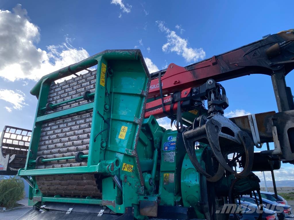 MAN TGS 26-500 6x6/JENZ HEM 583R endommagé Drobilice drva / čiperi