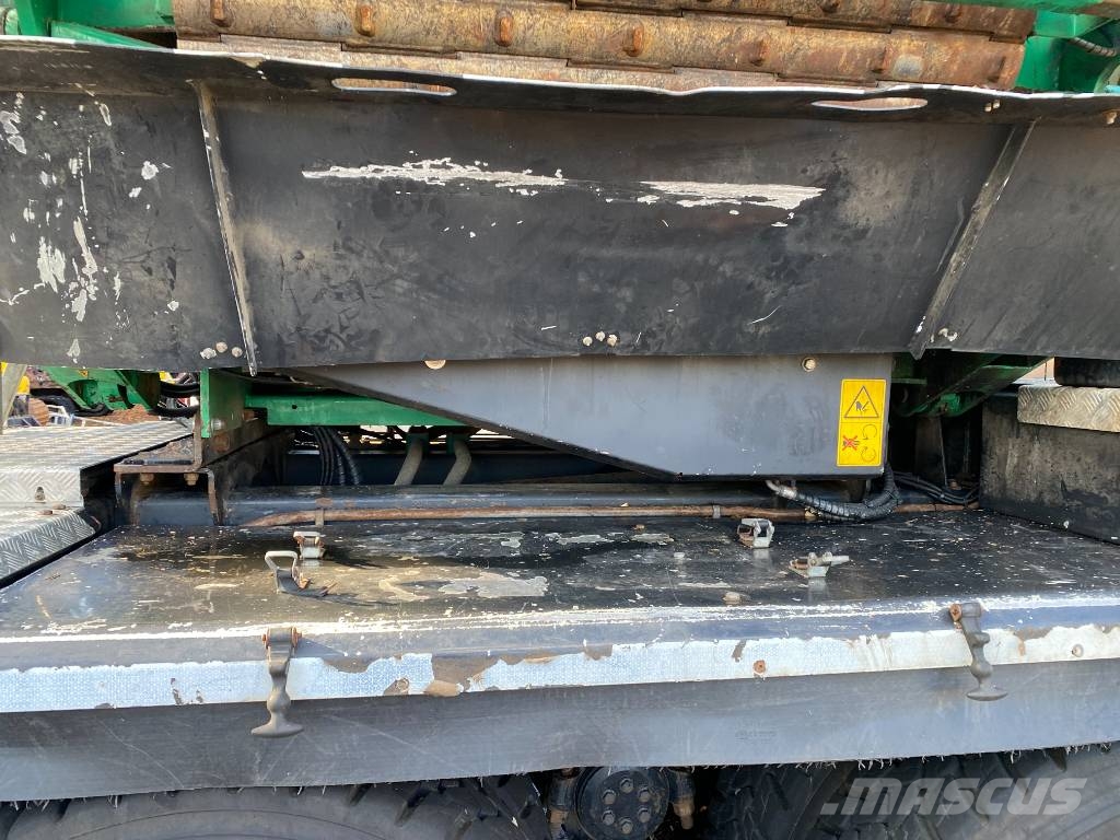 MAN TGS 26-500 6x6/JENZ HEM 583R endommagé Drobilice drva / čiperi