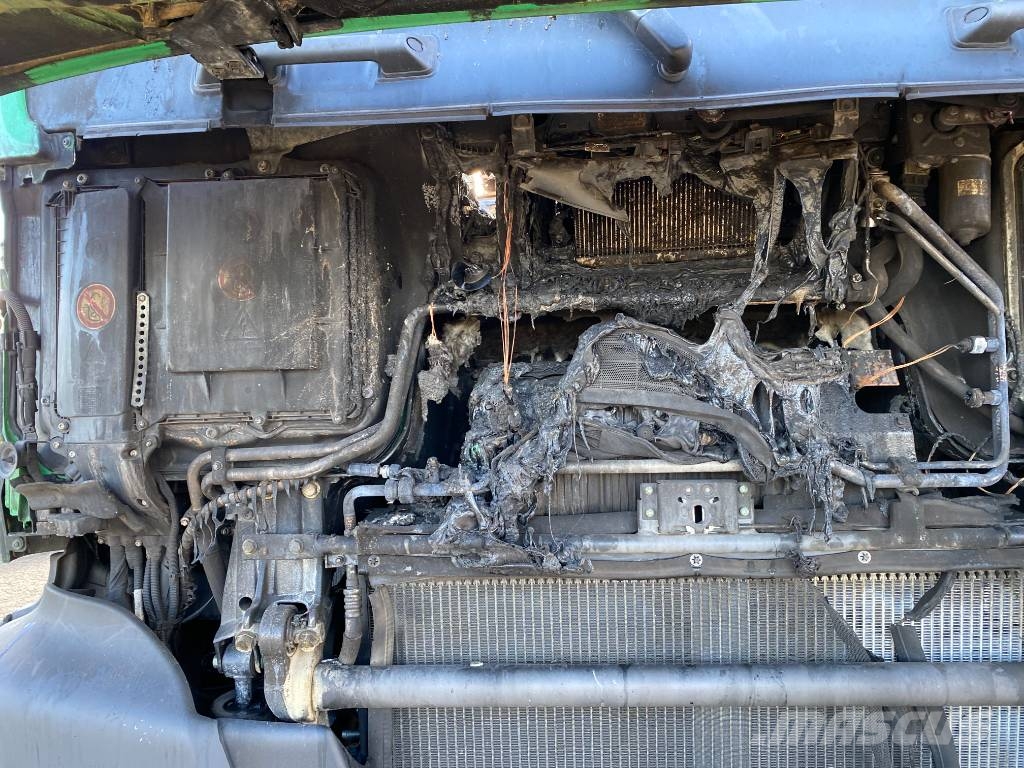 MAN TGS 26-500 6x6/JENZ HEM 583R endommagé Drobilice drva / čiperi