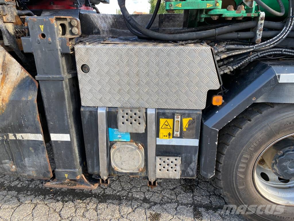 MAN TGS 26-500 6x6/JENZ HEM 583R endommagé Drobilice drva / čiperi