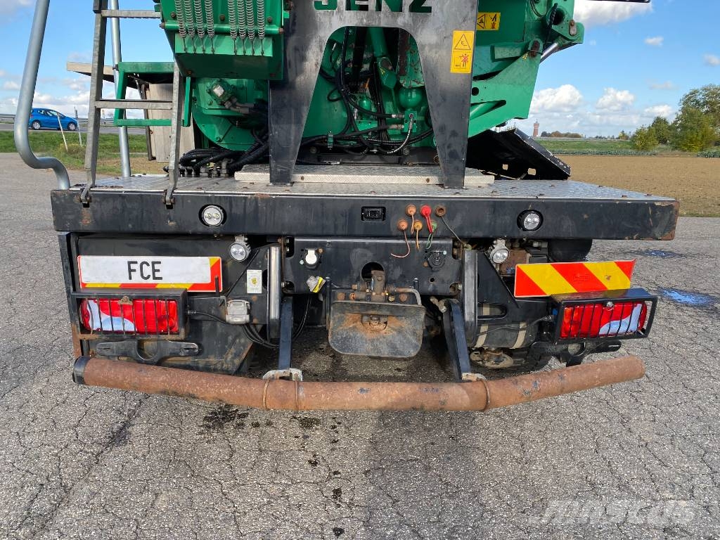 MAN TGS 26-500 6x6/JENZ HEM 583R endommagé Drobilice drva / čiperi
