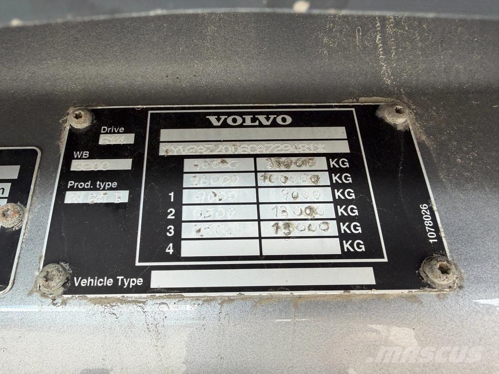 Volvo FH 16.750 6X4 Euro 5 Retarder *312 Tkm* 100 TON GV Trækkere