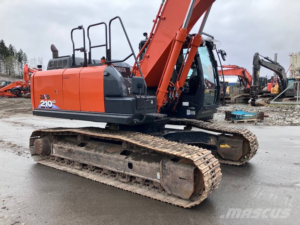 Hitachi ZX 210 LC-6, 2019, Larvik, Vestfold, Norveç - paletli